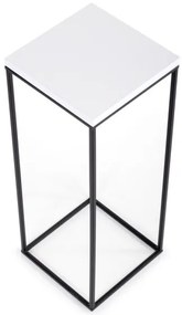 BASICLOFT virágtartó állvány 60x24 cm fekete/fehér