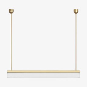 Lucis függeszték Aula Zt 40W Led 3000K akrilüveg sárgaréz ZT.AU1.L