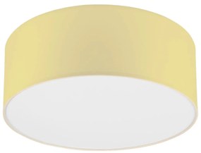 Lamkur Mennyezeti lámpa SIRJA PASTEL DOUBLE 2xE27/15W/230V átm. 35 cm sárga LA48116