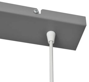 Csillár zsinóron VOLTA 2xE27/15W/230V szürke