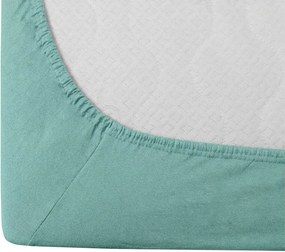 Mentol jersey lepedő 90 x 200 cm