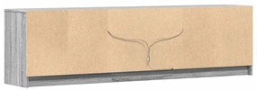szürke sonoma színű szerelt fa LED-es TV-szekrény 180x34x50 cm
