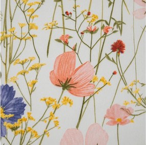 Mikroszálas gumis lepedő WILDFLOWERS színes 180x200 cm