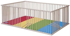 SC BRANKO nagyméretű fa járóka 140x200