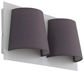 Eglo 97625 - LED fali lámpa SERRVALLE 2xLED/5,4W/230V