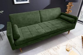 COUTURE kanapéágy zöld 195cm