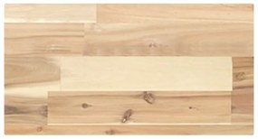 kezeletlen tömör akácfa lebegő polc 40 x 20 x 4 cm