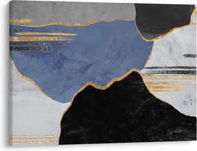 Kép - Texturált formák (70x50 cm)