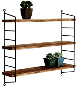 Polka Black and Walnut