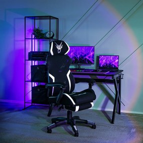 Irodai Forgószék Fekete/Fehér Színben. MAXIMO