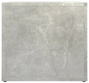 betonszürke szerelt fa éjjeliszekrény 41 x 40 x 36 cm