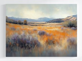 Vászonkép Canvas Tájkép Hegyek Rét Láp Tájkép Kilátás 80x60