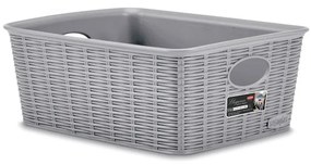 STEFANPLAST Tárolókosár Elegance M High, szürke