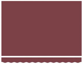 burgundi vörös kézzel kihúzható LED-es napellenző 300 x 250 cm