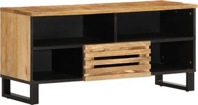 vidaXL tömör nyers mangófa TV-szekrény 100 x 34 x 46 cm