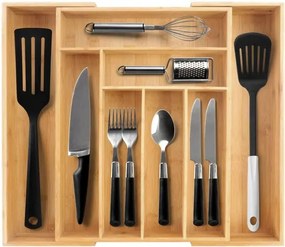 Bamboo drawer insert/organizer Ruhhy 19189