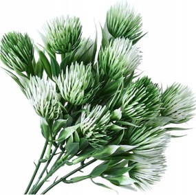 Mesterséges Bogáncs Virágok Kiegészítő Ág Dekoratív Bogáncs Csokor