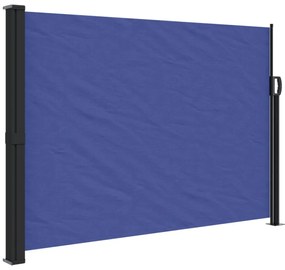 kék kihúzható oldalsó napellenző 140 x 300 cm