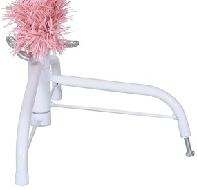 Mesterséges, előre világított karácsonyi fa Rózsaszín 150 cm