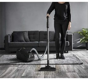 Rowenta - Porzsákos porszívó ZÖLD FORCE EFFITECH ECO TOTAL CLEAN 400W/230V fekete