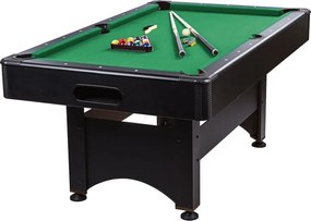 GamesPlanet® Biliárdasztal TRENDLINE Zöld 6ft 184 x 108 cm