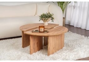 LUVIA fenyő dohányzóasztal