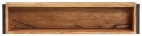 tömör akácfa virágtartó 90 x 20 x 68 cm