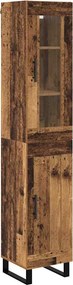 vidaXL Magasfiú Öreg fa 34,5 x 34 x 180 cm Faanyag