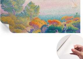 Öntapadós tapéta Divatos 3D fali ragasztó Tengerparti tájkép 250x104 cm