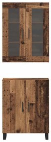 Magasfiú Falra szerelhető Régi fa 69.5 x 34 x 90 cm Faanyag