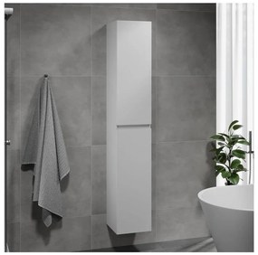 BATH DELUXE HENRY 186 cm-es matt fehér fürdőszobai szekrény 04-030-63-01-01