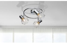 Globo 54802-3 - Spotlámpa XARA I 3xE14/40W/230V