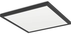 Eglo 901442-LED ROVITO fürdőszobai mennyezeti lámpa 13,4W/230V 29x29cm IP44 feke