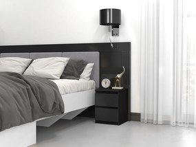 Baltrum M2 éjjeliszekrény, 30x40x30 cm, fekete