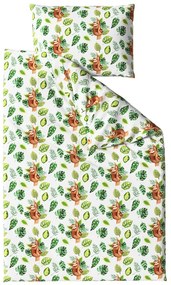 Pamut ágynemű Lajhár fehér