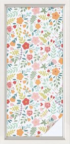 Tejfólia Ablaküveg Védelem és Adatvédelem Virágmintás 50x116 cm