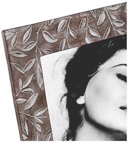 Barna poligyanta álló képkeret 16x21 cm – Ixia