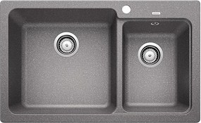 Blanco Naya 8 alumetalik silgranit mosogató a Legolcsóbban!