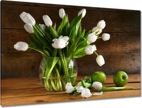 Vászonkép 120x80 Virágok Neki Valentin nap