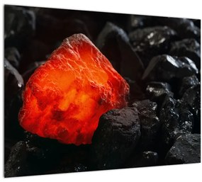 Kép - Izzó ásvány (70x50 cm)
