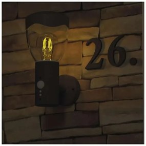 Kültéri fali lámpa érzékelővel ARTEO 1xE27/15W/230V IP44