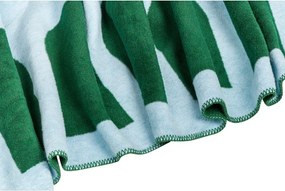 Zöld-kék takaró 150x200 cm Gilli – noo.ma