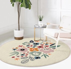 Mosható-robotporszívóval tisztítható kerek szőnyeg ø 120 cm Comfort – Mila Home