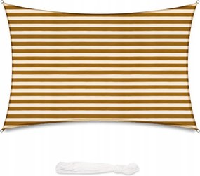 Napvitorla 200 X 300CM Sekey Csíkos Téglalap 185G/M2 Uv