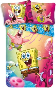 SpongyaBob BikiniBottom ágyneműhuzat 140×200cm, 70×90 cm