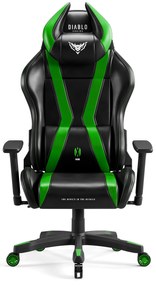 Diablo X-Horn 2.0 gamer szék Átlagos méret: Fekete-zöld