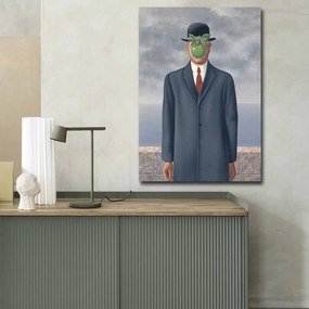 70100FAMOUSART-069 René Magritte velúr vászonkép, 70 x 100 cm