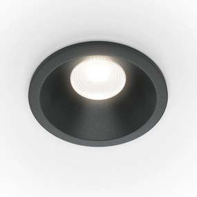 MAYTONI DL034-01-06W4K-D-B ZOOM Fürdőszobai Beépíthető Lámpa Fekete LED IP65