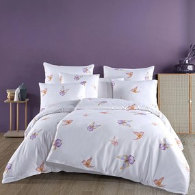 BedTex Satin ágynemű Flutter, 160 x 200 cm, 2 x 70 x 80 cm, 160 x 200 cm, 2 db 70 x 80 cm