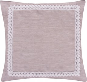 Dekoratív párnahuzat Malaga 45x45 Bézs